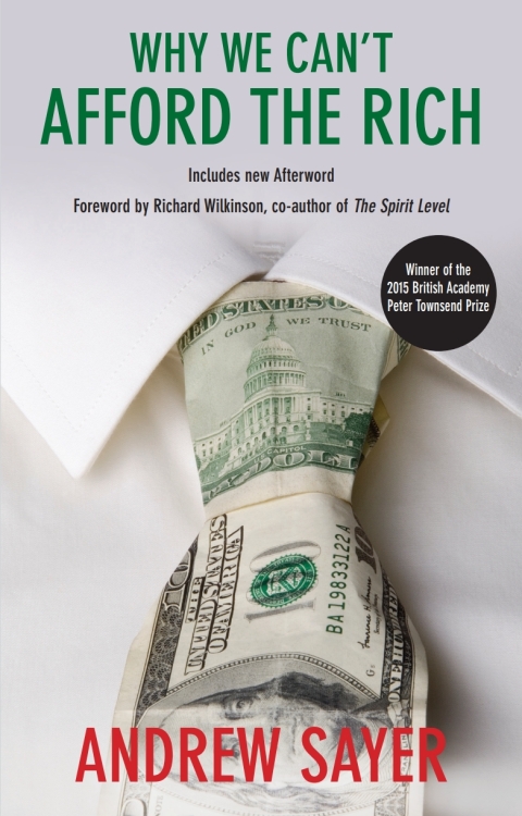 Cover image for book Why We Can't Afford the Rich
