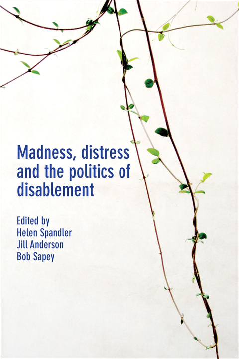 Cover image for book Madness, distress and the politics of disablement