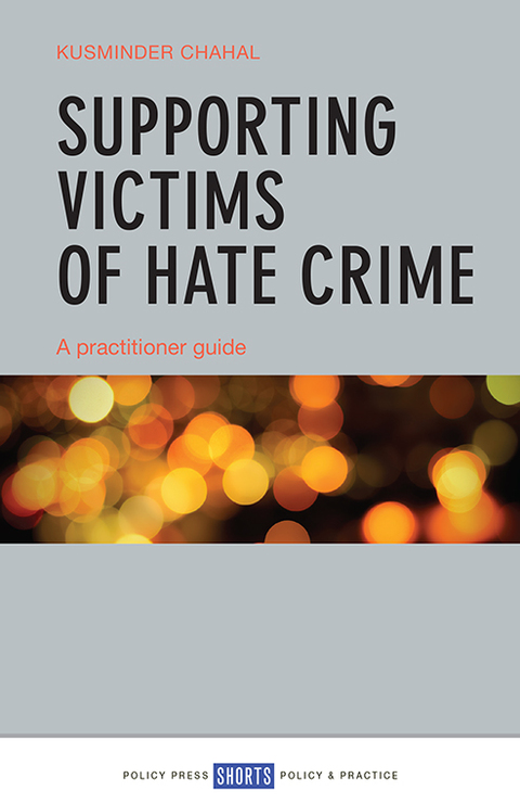 Cover image for book Supporting victims of hate crime