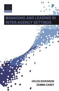 Imagen de portada: Managing and Leading in Inter-Agency Settings 2nd edition 9781847420251