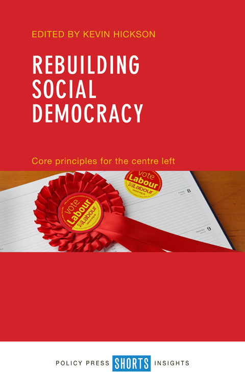 Cover image for book Rebuilding social democracy