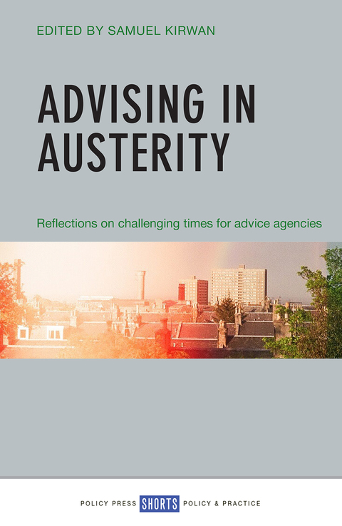 Cover image for book Advising in austerity