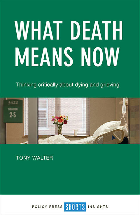 Cover image for book What Death Means Now