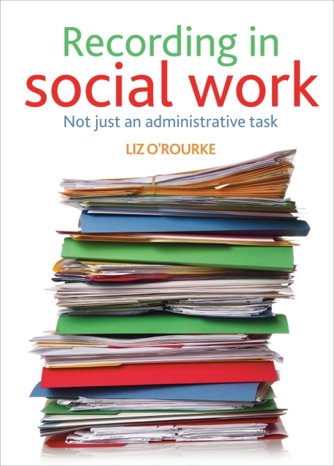 Cover image for book Recording in social work