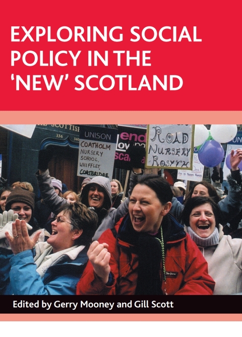 Cover image for book Exploring social policy in the 'new' Scotland
