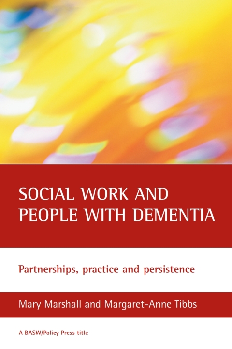 Cover image for book Social Work and People with Dementia