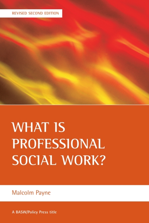 Cover image for book What is professional social work?