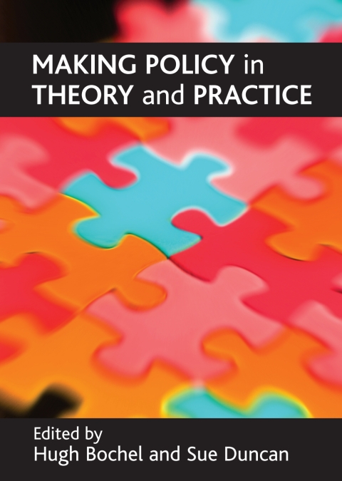 Cover image for book Making policy in theory and practice