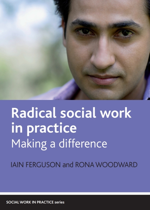 Cover image for book Radical social work in practice
