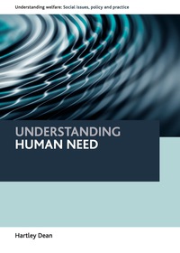 Cover image: Understanding human need 1st edition