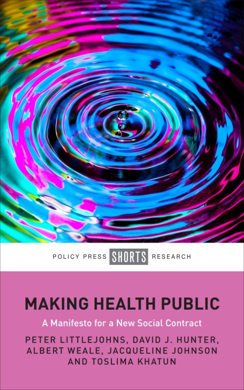 Cover image for book Making Health Public