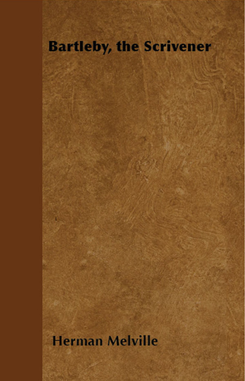 Cover image for book Bartleby, the Scrivener