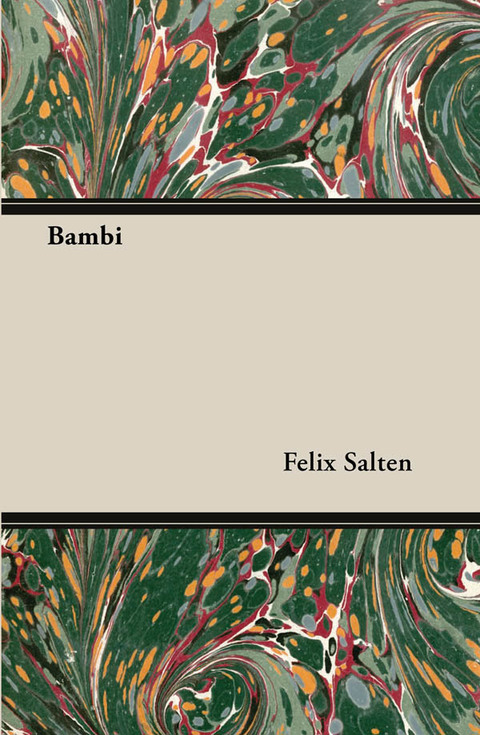 Cover image for book Bambi