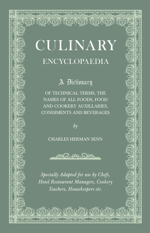 Cover image for book Culinary Encyclopaedia