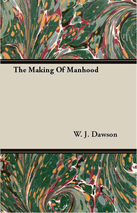 Cover image for book The Making of Manhood