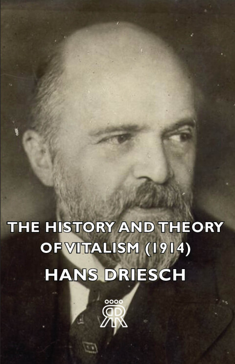 Cover image for book The History and Theory of Vitalism (1914)