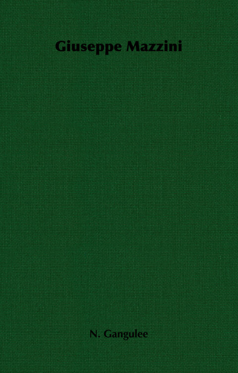 Cover image for book Giuseppe Mazzini -Selected Writings