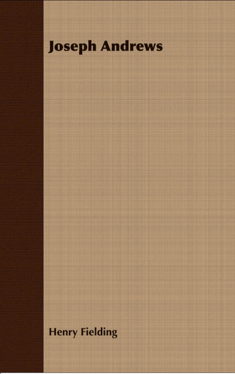 Cover image for book Joseph Andrews