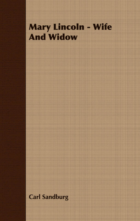 Cover image for book Mary Lincoln - Wife and Widow