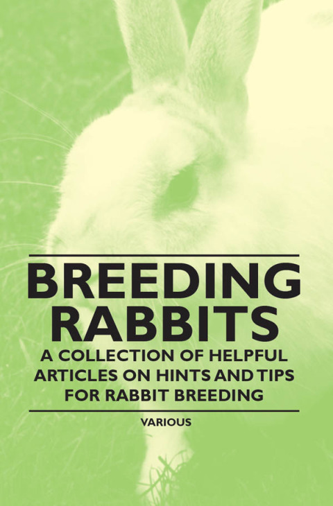 Cover image for book Breeding Rabbits - A Collection of Helpful Articles on Hints and Tips for Rabbit Breeding