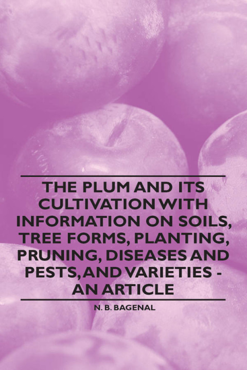 Cover image for book The Plum and Its Cultivation with Information on Soils, Tree Forms, Planting, Pruning, Diseases and Pests, and Varieties - An Article