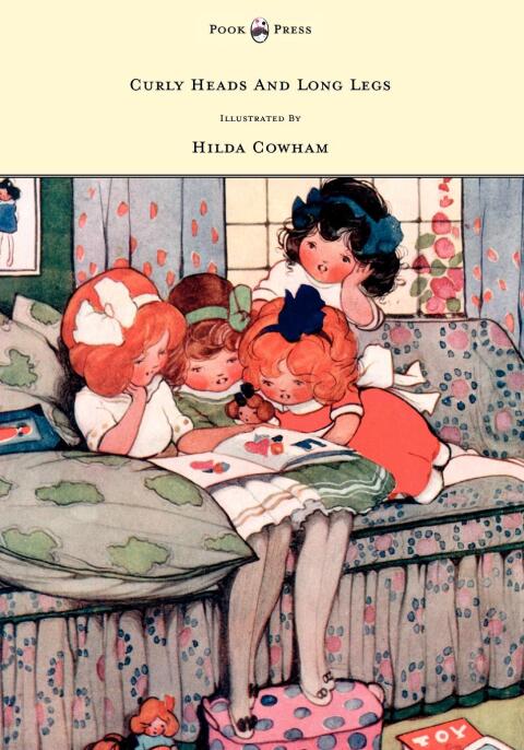Cover image for book Curly Heads and Long Legs - Illustrated by Hilda Cowham
