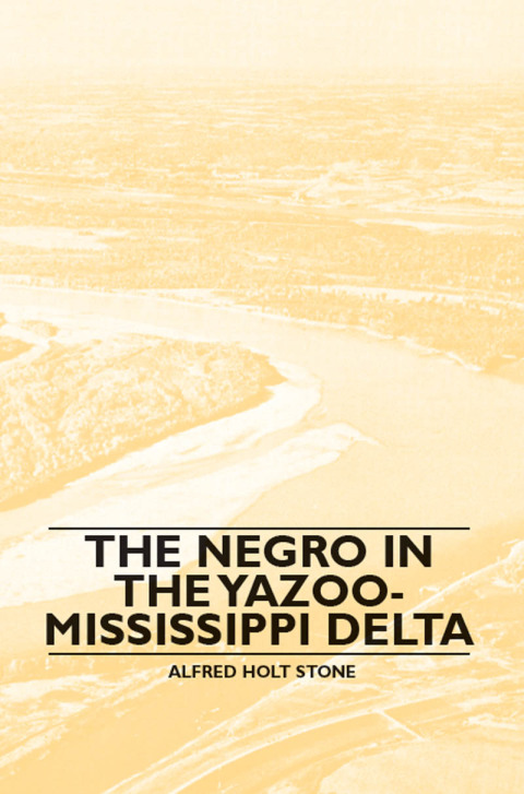 Cover image for book The Negro in the Yazoo-Mississippi Delta