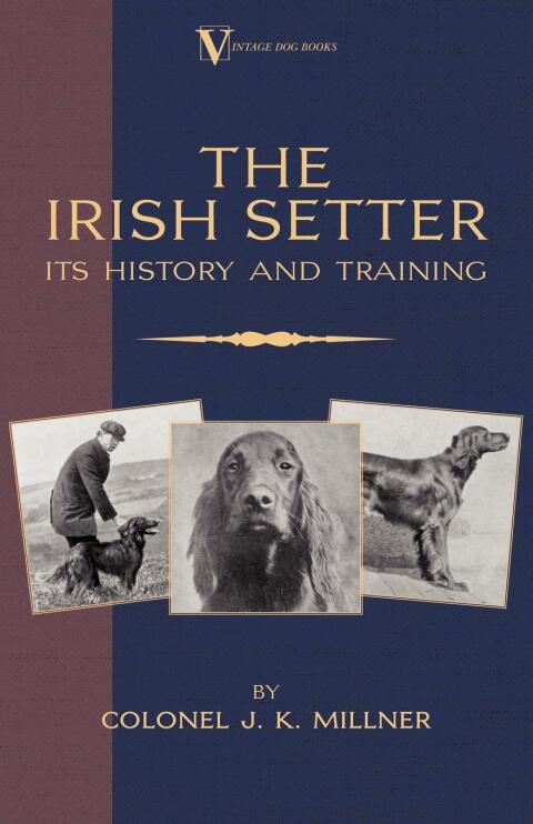 Cover image for book The Irish Setter - Its History & Training (A Vintage Dog Books Breed Classic)