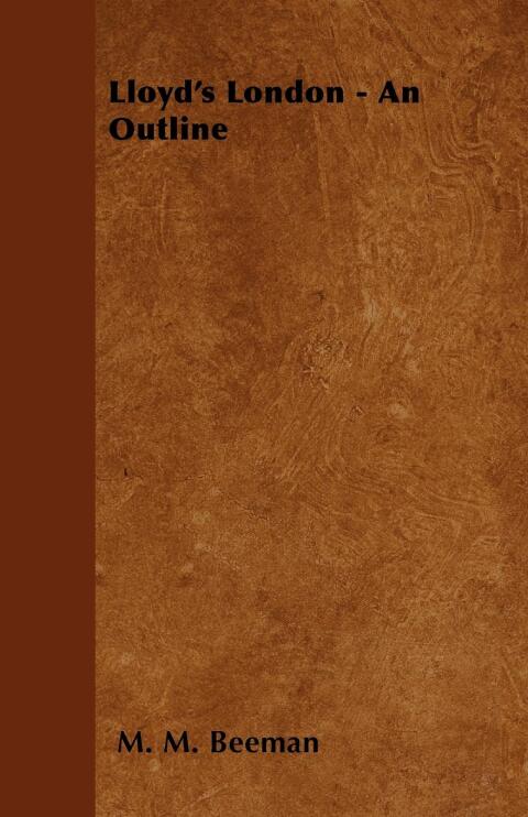 Cover image for book Lloyd's London - An Outline