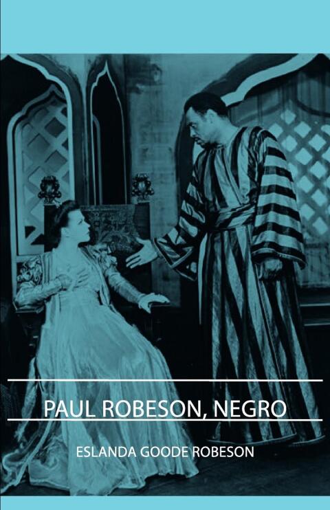 Cover image for book Paul Robeson, Negro