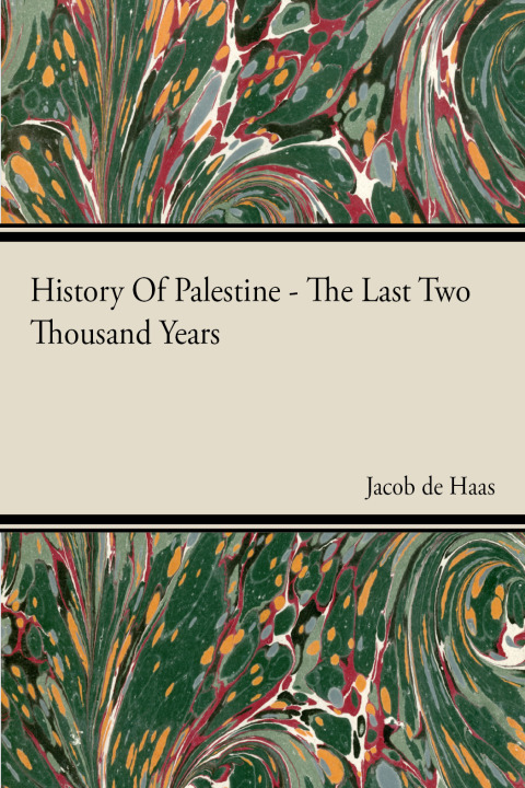 Cover image for book History Of Palestine - The Last Two Thousand Years