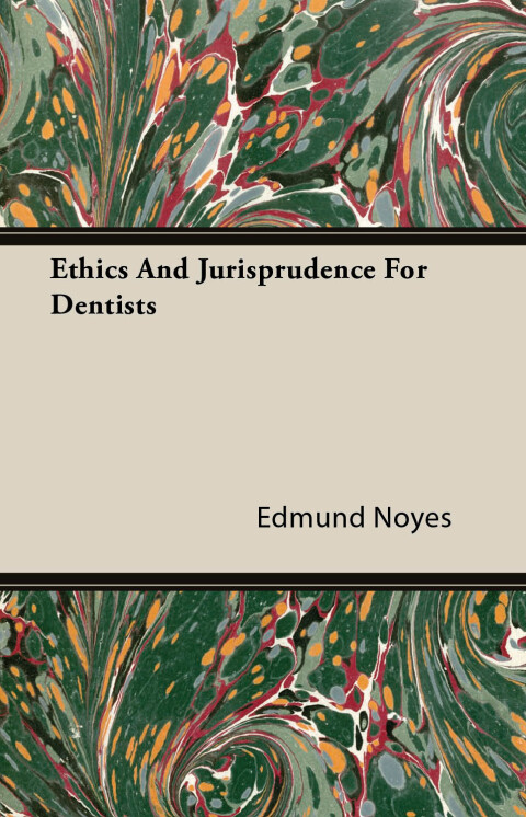 Cover image for book Ethics and Jurisprudence for Dentists