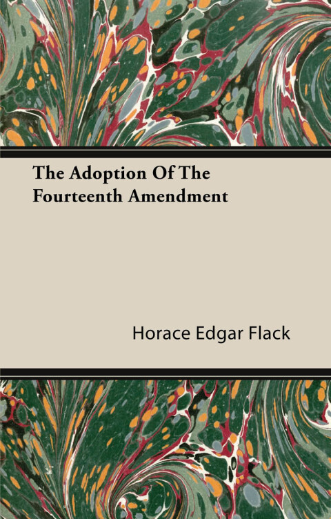 Cover image for book The Adoption of the Fourteenth Amendment