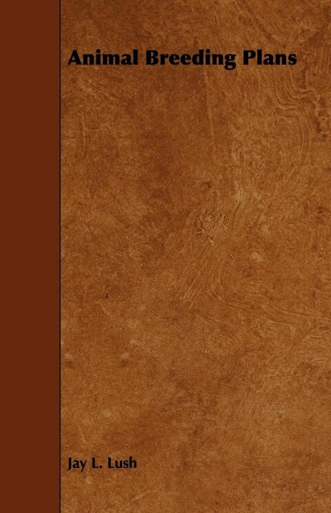 Cover image for book Animal Breeding Plans