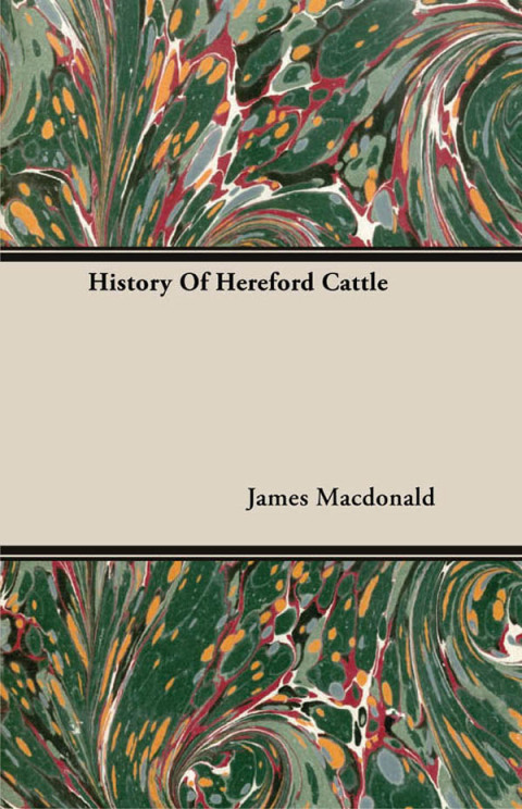 Cover image for book History of Hereford Cattle