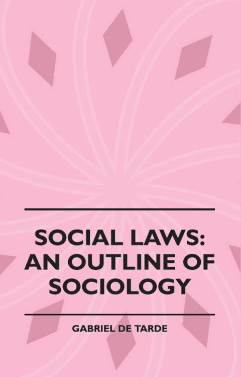 Cover image for book Social Laws - An Outline of Sociology