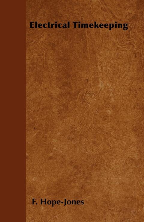 Cover image for book Electrical Timekeeping