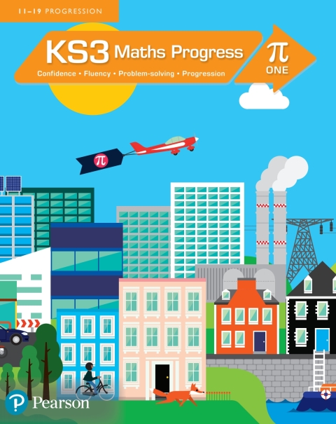 Cover image for book KS3 Maths Progress Student Book Pi 1 Kindle Edition
