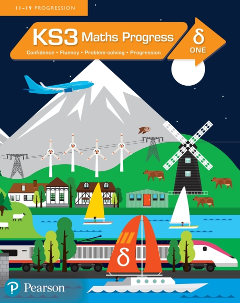Cover image for book KS3 Maths Progress Student Book Delta 1