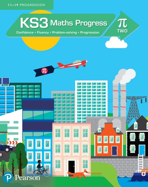 Cover image for book KS3 Maths Progress Student Book Pi 2 Kindle Edition