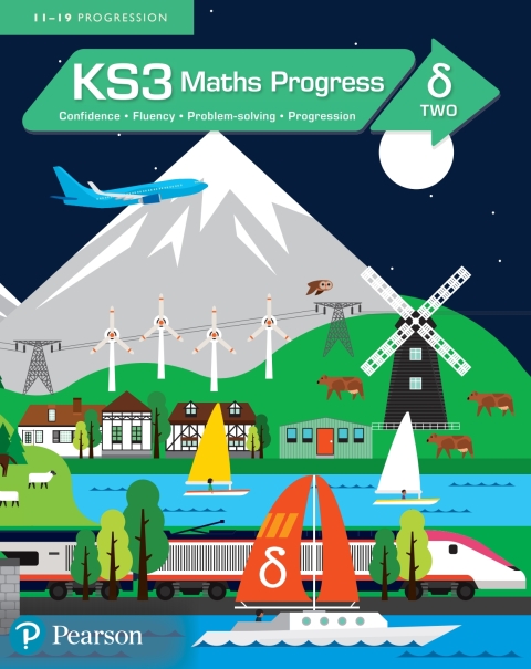 Cover image for book KS3 Maths Progress Student Book Delta 2