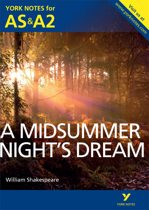 Cover image for book York Notes AS/A2: A Midsummer Night's Dream (Kindle) - for 2026, 2027 exams