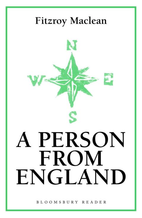 Cover image for book A Person From England