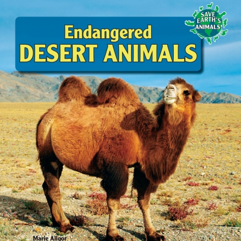 Cover image for book Endangered Desert Animals