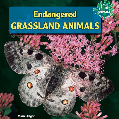 Cover image for book Endangered Grassland Animals