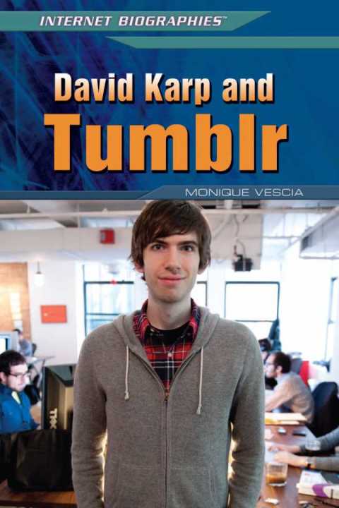 Cover image for book David Karp and Tumblr