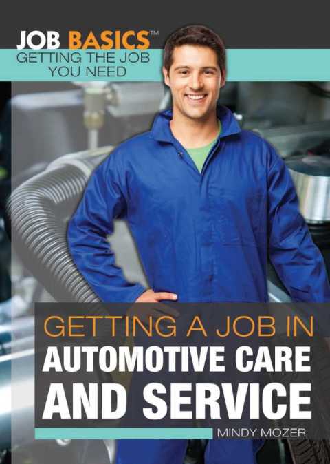 Cover image for book Getting a Job in Automotive Care and Service