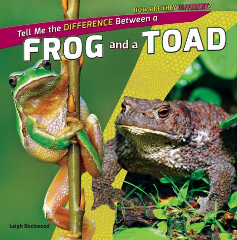 Cover image for book Tell Me the Difference Between a Frog and a Toad