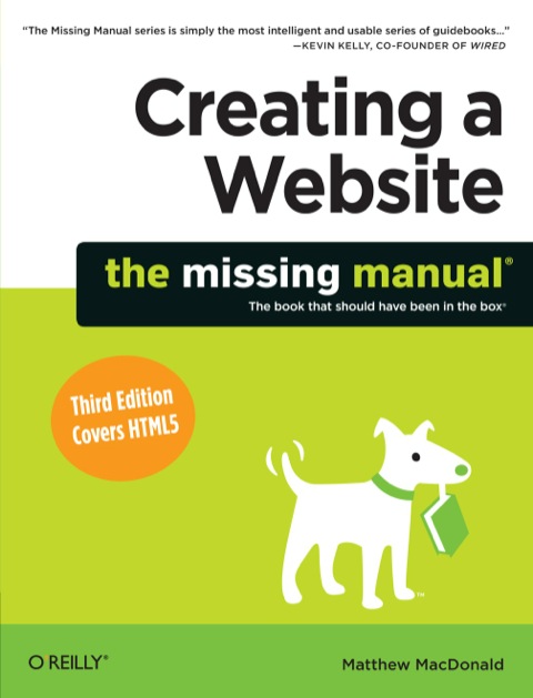 Cover image for book Creating a Website: The Missing Manual