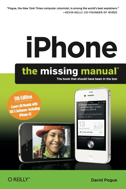 Cover image for book iPhone: The Missing Manual